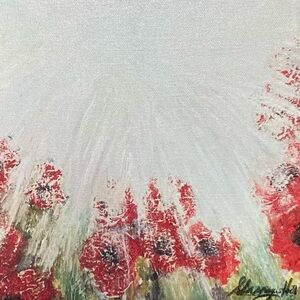 Canvas print from my original oil painting. It has black finished sides.